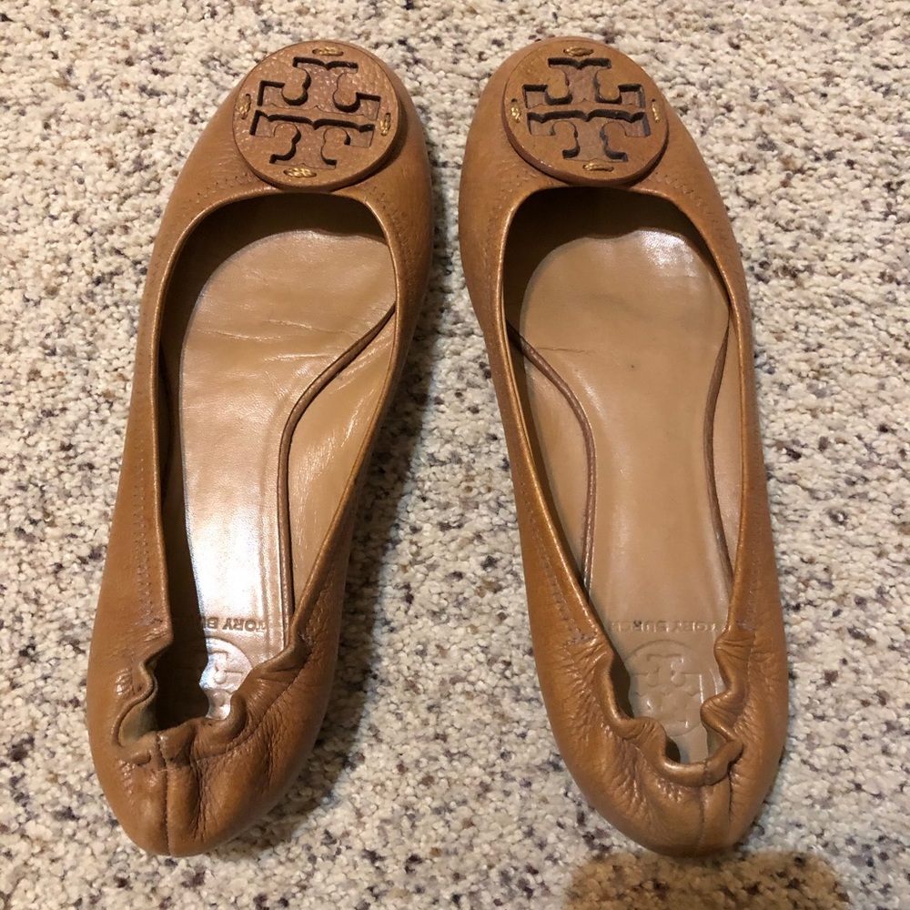 Tory Burch brown flats